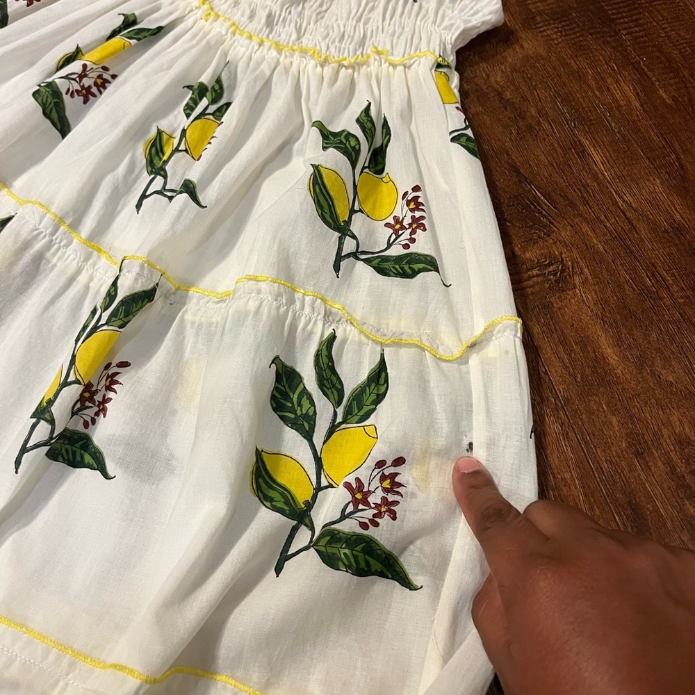 CJ Laing Lemon Print Top and Skirt Set ๐ - Picture 13 of 16